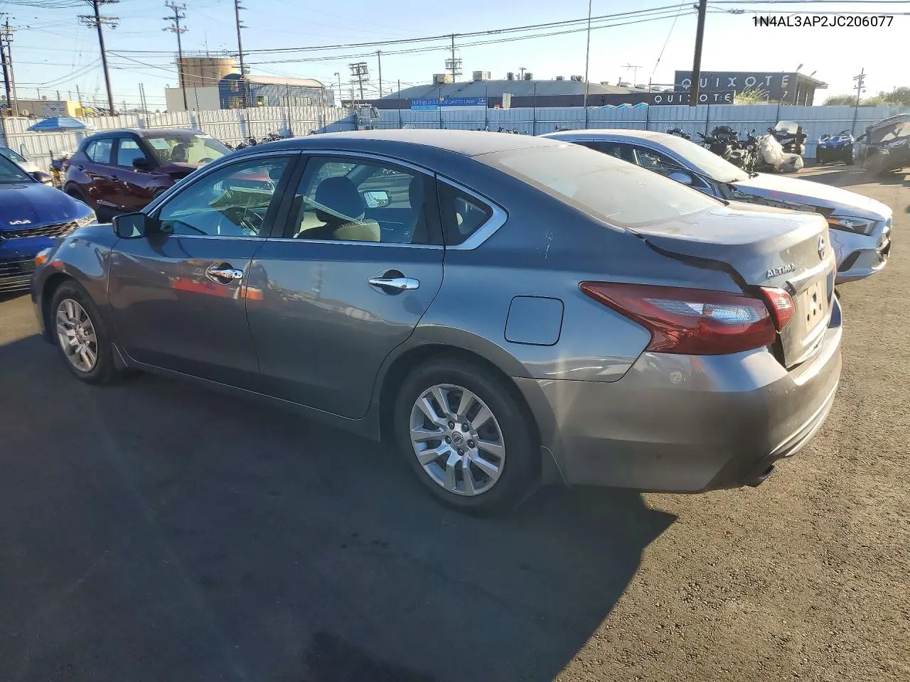 2018 NISSAN ALTIMA VIN 1N4AL3AP2JC206077 — фото 2
