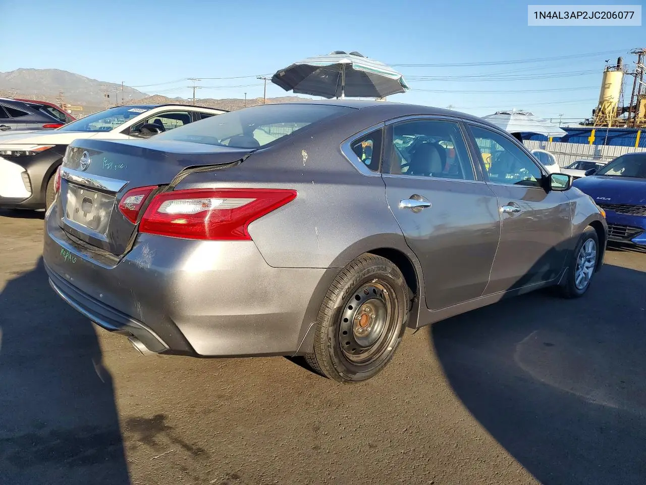 2018 NISSAN ALTIMA VIN 1N4AL3AP2JC206077 — фото 3