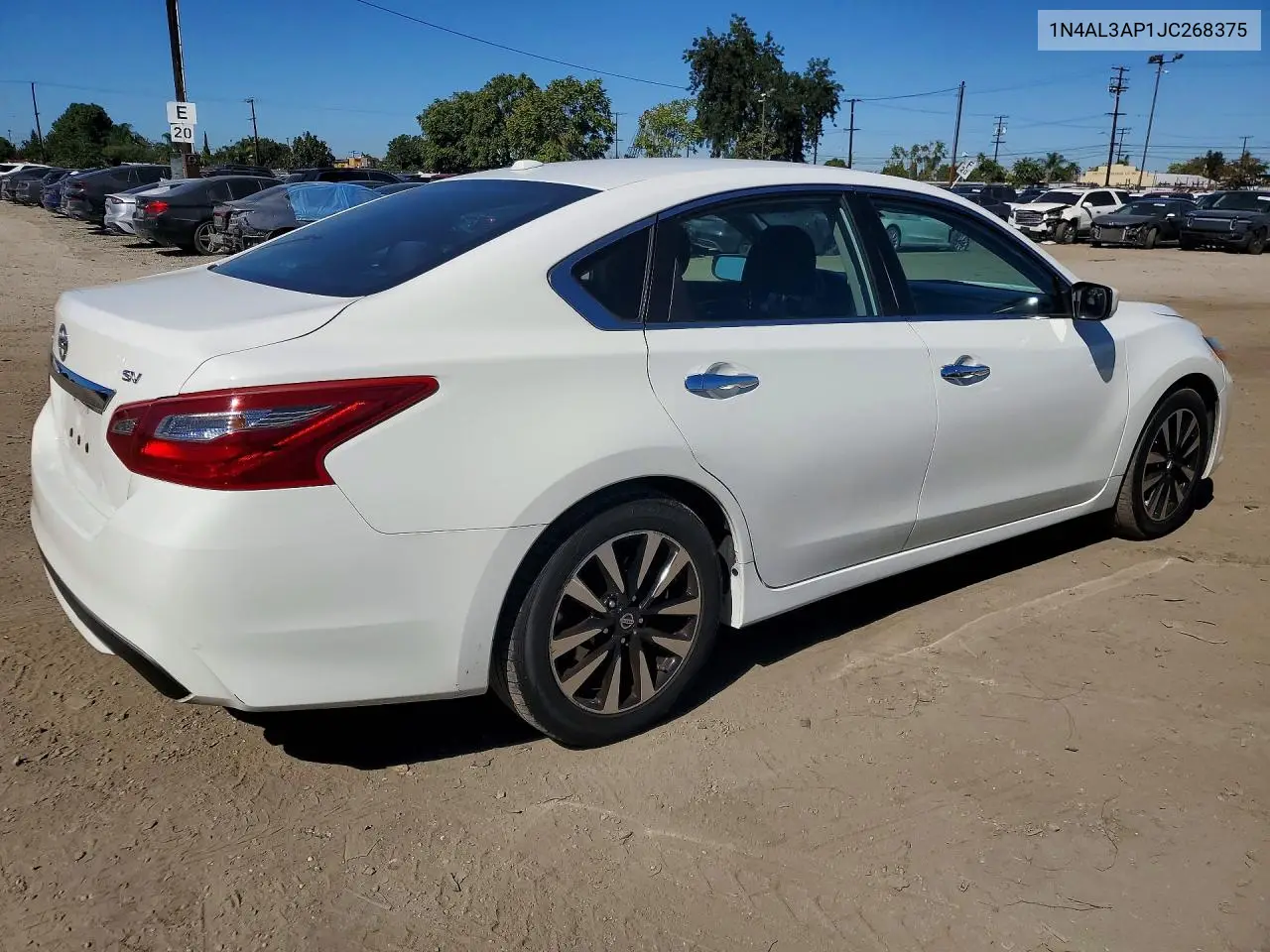 2018 NISSAN ALTIMA VIN 1N4AL3AP1JC268375 — фото 3