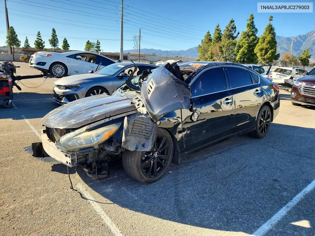 NISSAN ALTIMA 2018, VIN 1N4AL3AP8JC279003