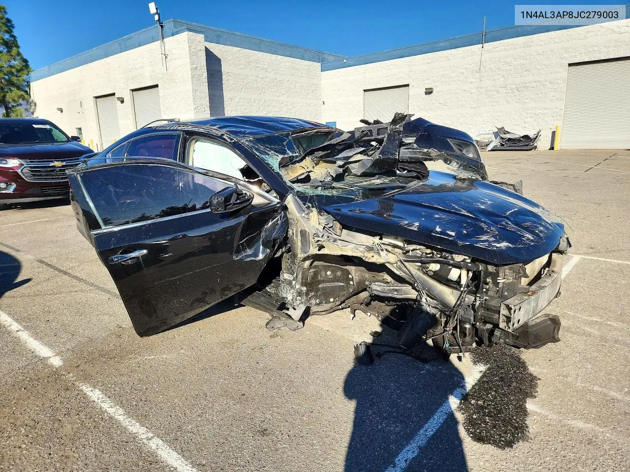 2018 NISSAN ALTIMA VIN 1N4AL3AP8JC279003 — фото 4