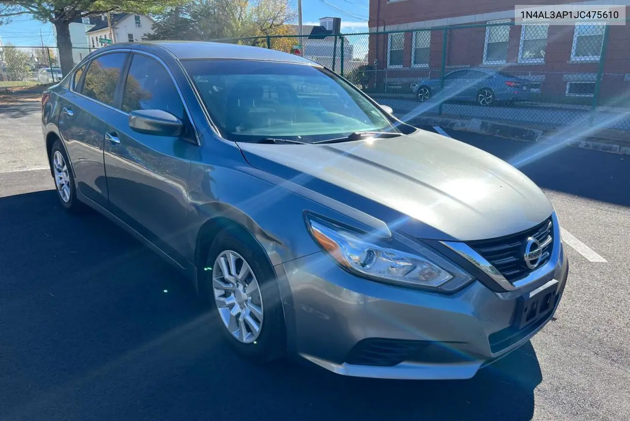 NISSAN ALTIMA 2018, VIN 1N4AL3AP1JC475610