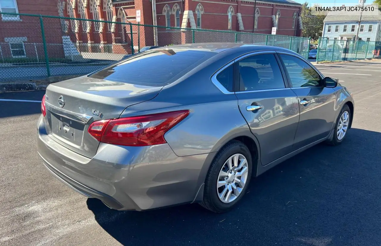 2018 NISSAN ALTIMA VIN 1N4AL3AP1JC475610 — фото 4