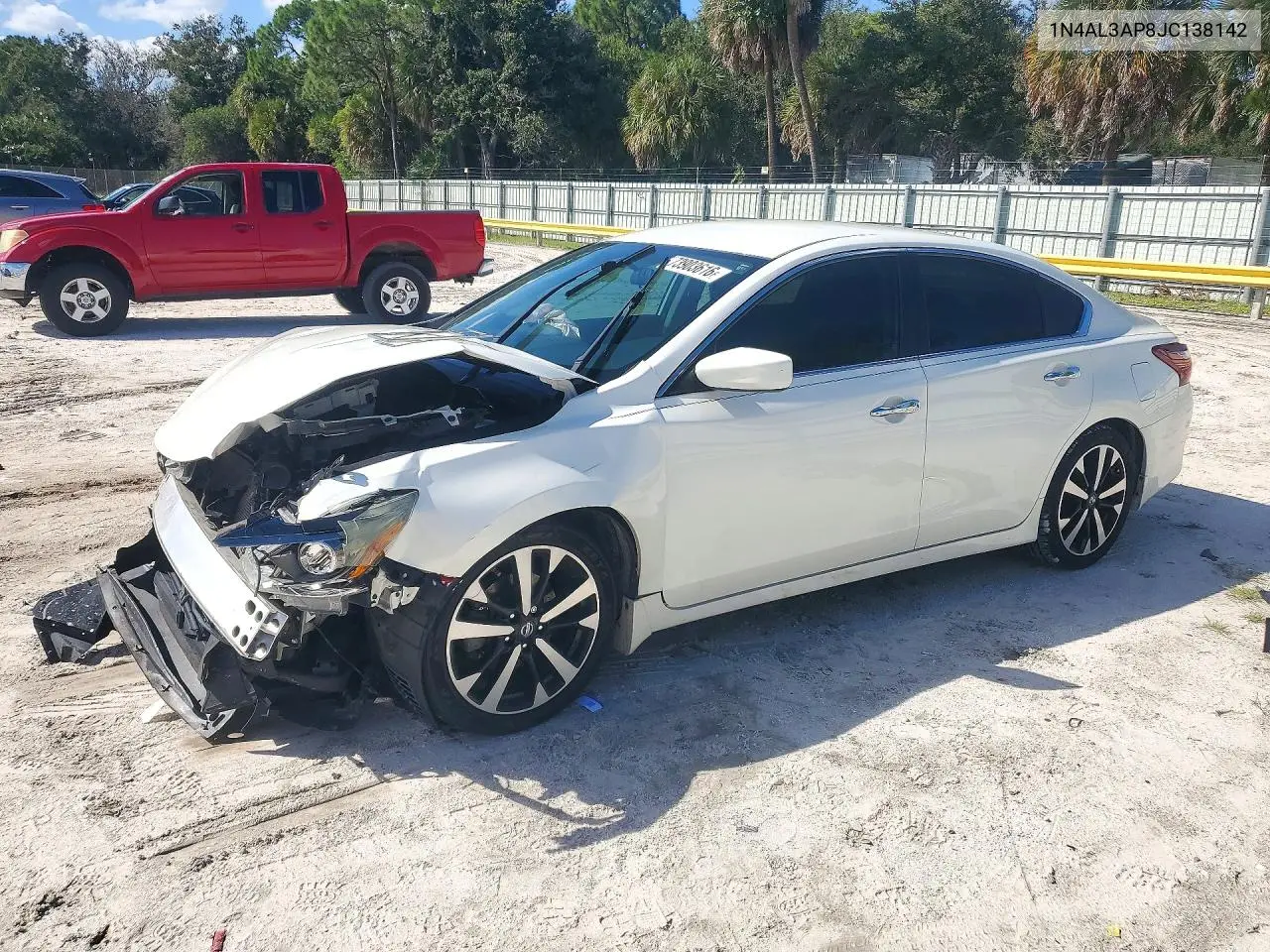 NISSAN ALTIMA 2018, VIN 1N4AL3AP8JC138142