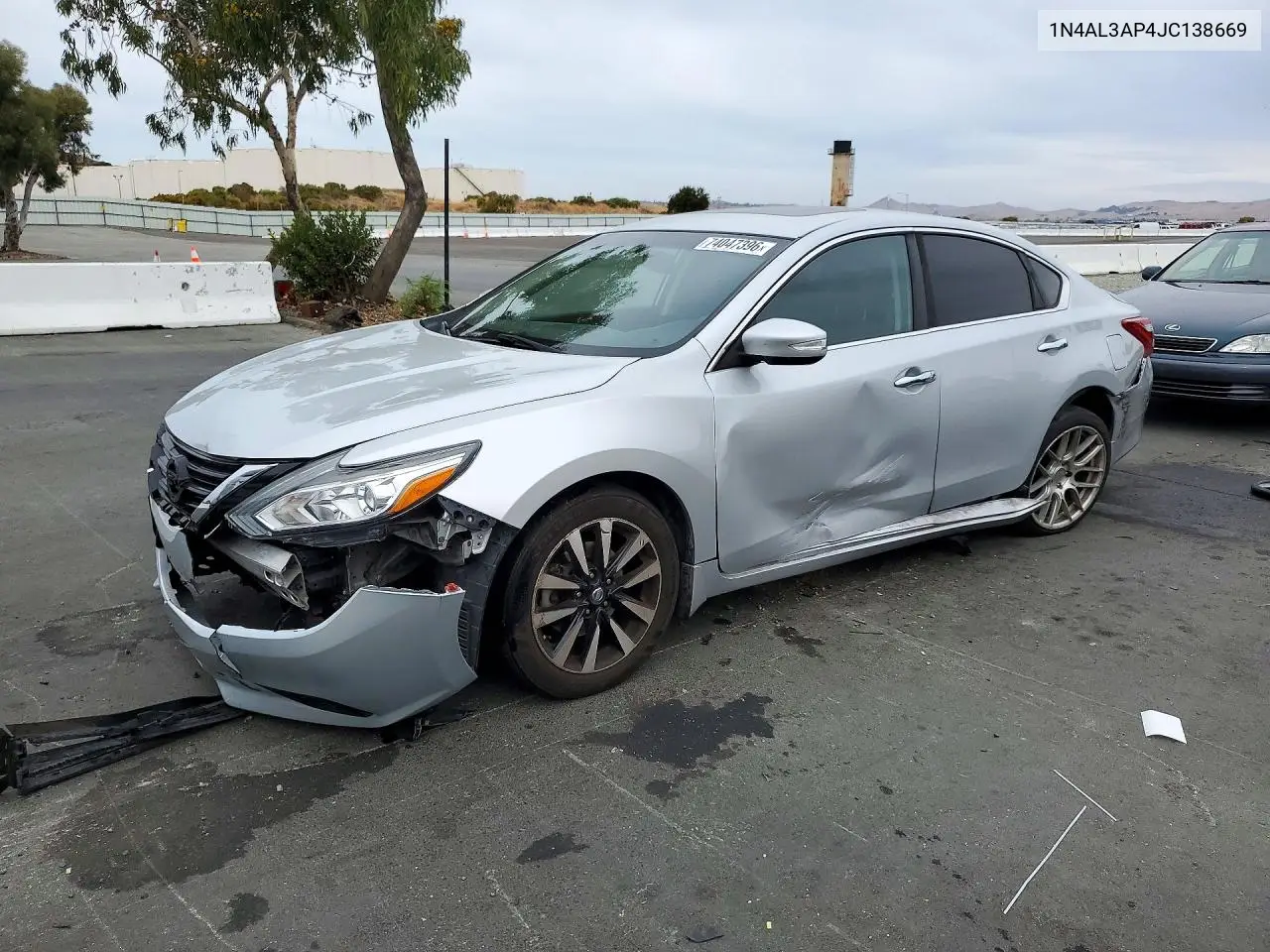 NISSAN ALTIMA 2018, VIN 1N4AL3AP4JC138669