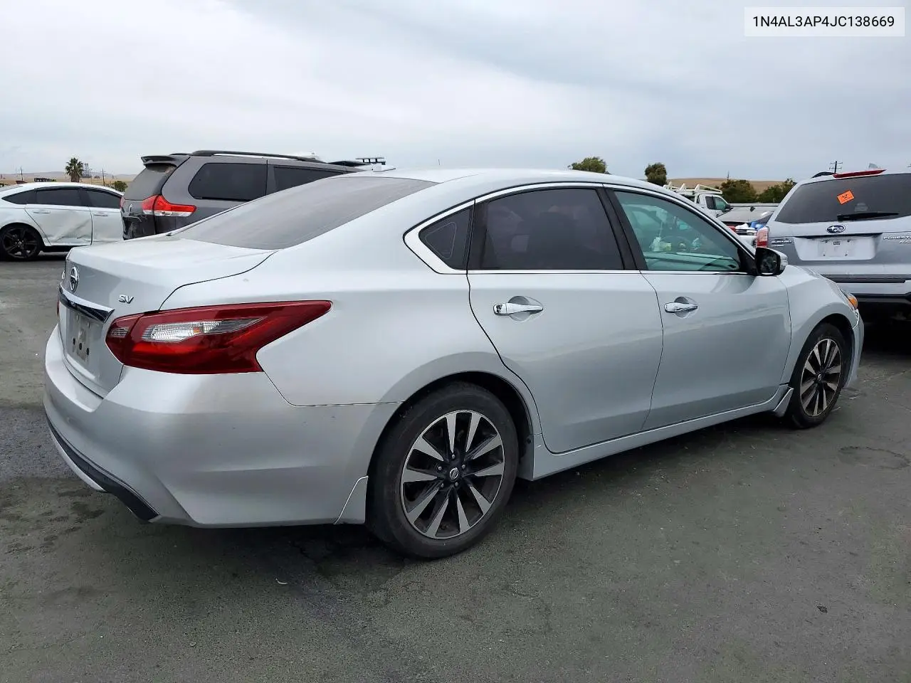 2018 NISSAN ALTIMA VIN 1N4AL3AP4JC138669 — фото 3