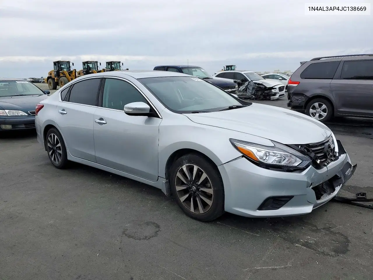 2018 NISSAN ALTIMA VIN 1N4AL3AP4JC138669 — фото 4