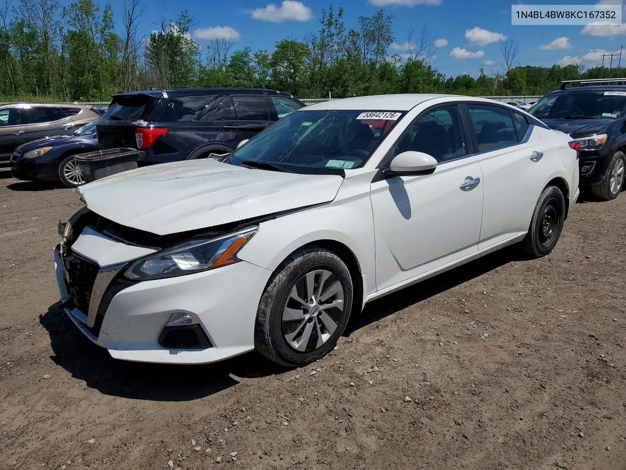 NISSAN ALTIMA 2019, VIN 1N4BL4BW8KC167352