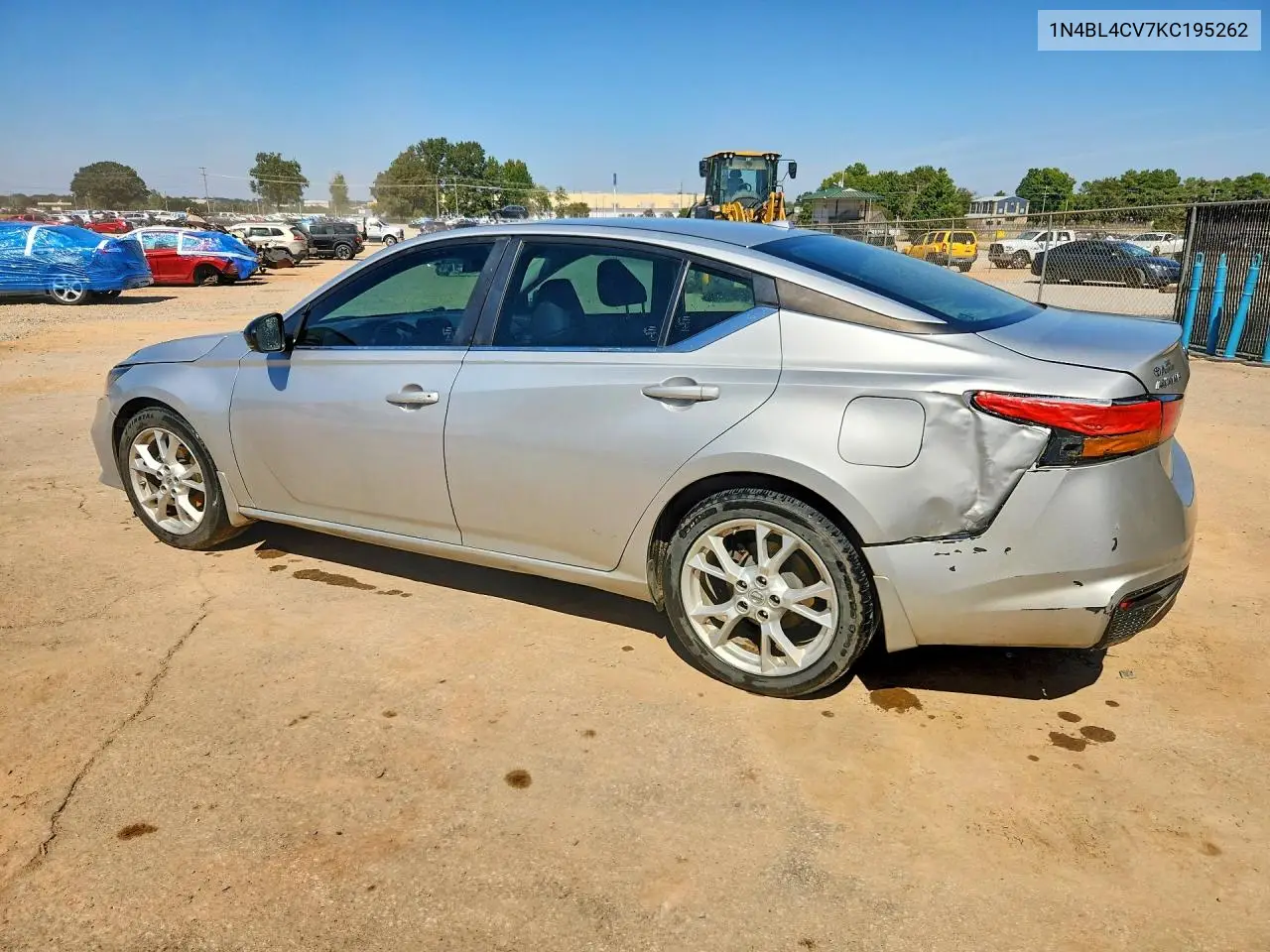2019 NISSAN ALTIMA VIN 1N4BL4CV7KC195262 — фото 2