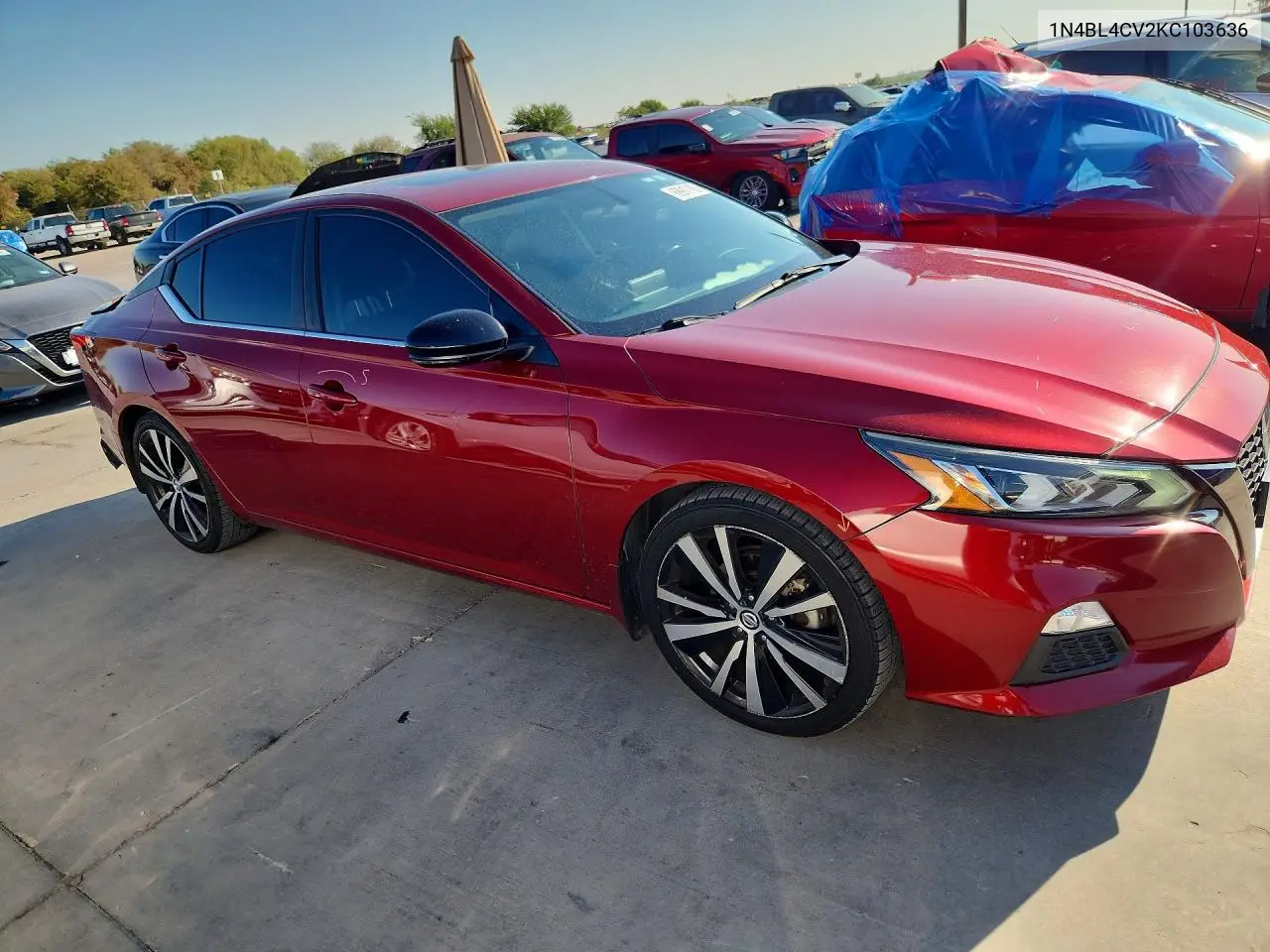 2019 NISSAN ALTIMA VIN 1N4BL4CV2KC103636 — фото 4
