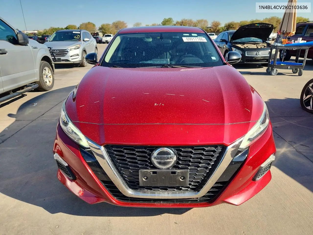 2019 NISSAN ALTIMA VIN 1N4BL4CV2KC103636 — фото 5