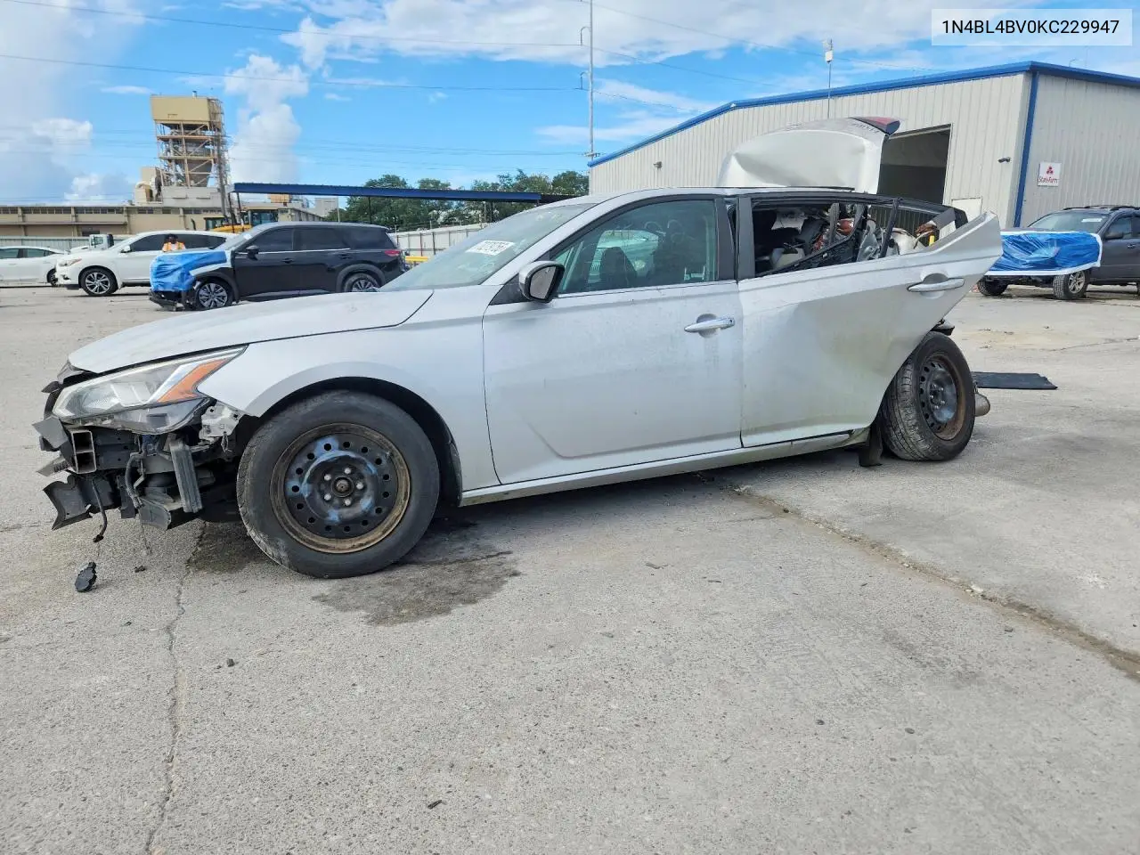 NISSAN ALTIMA 2019, VIN 1N4BL4BV0KC229947