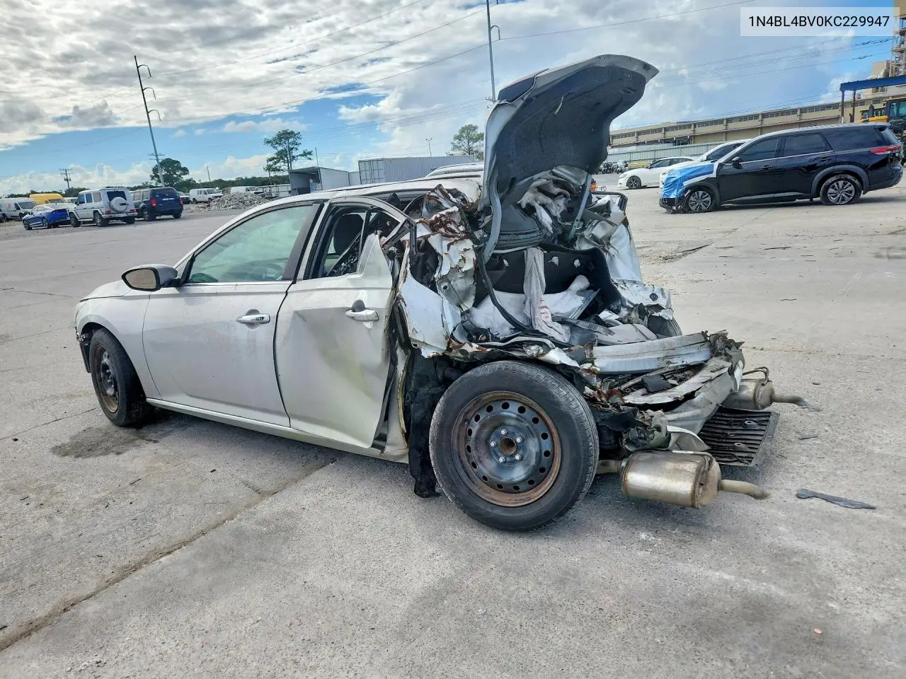 2019 NISSAN ALTIMA VIN 1N4BL4BV0KC229947 — фото 2