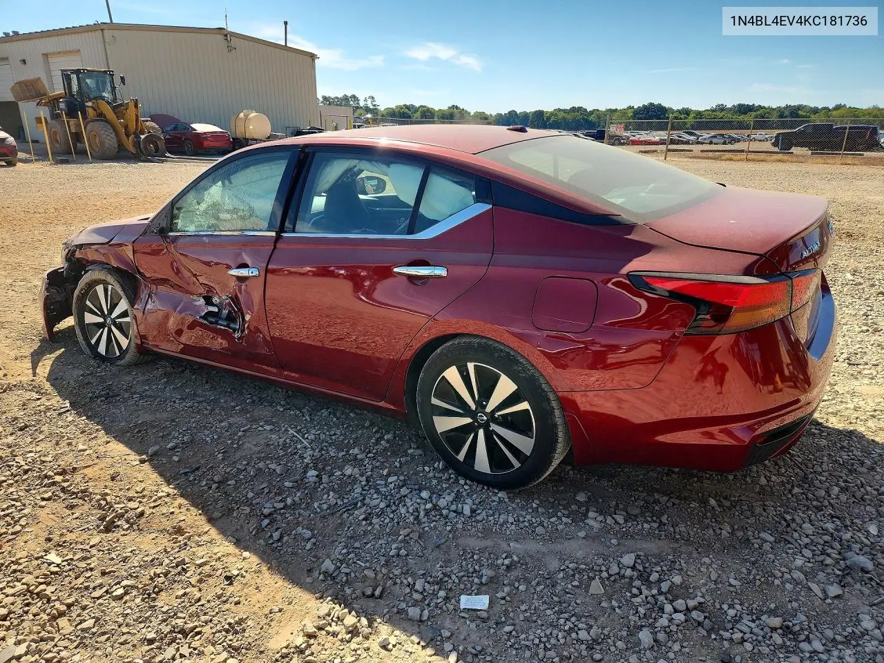 2019 NISSAN ALTIMA VIN 1N4BL4EV4KC181736 — фото 2