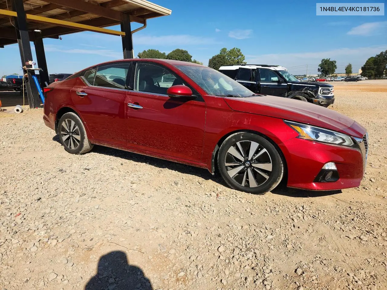 2019 NISSAN ALTIMA VIN 1N4BL4EV4KC181736 — фото 4
