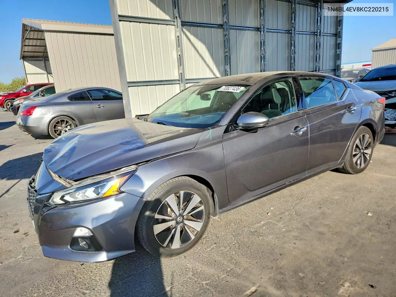 NISSAN ALTIMA 2019, VIN 1N4BL4EV8KC220215