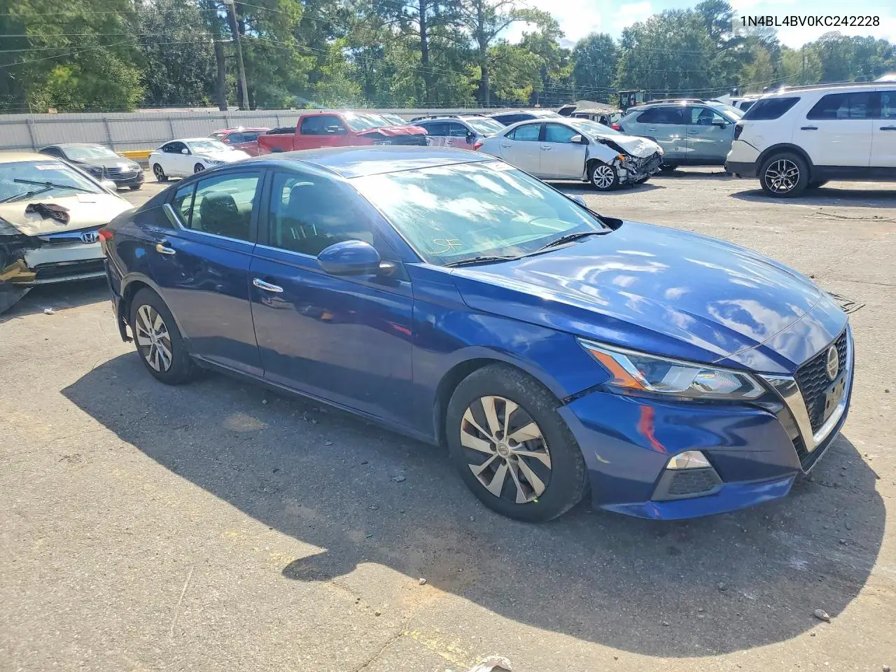 2019 NISSAN ALTIMA VIN 1N4BL4BV0KC242228 — фото 4