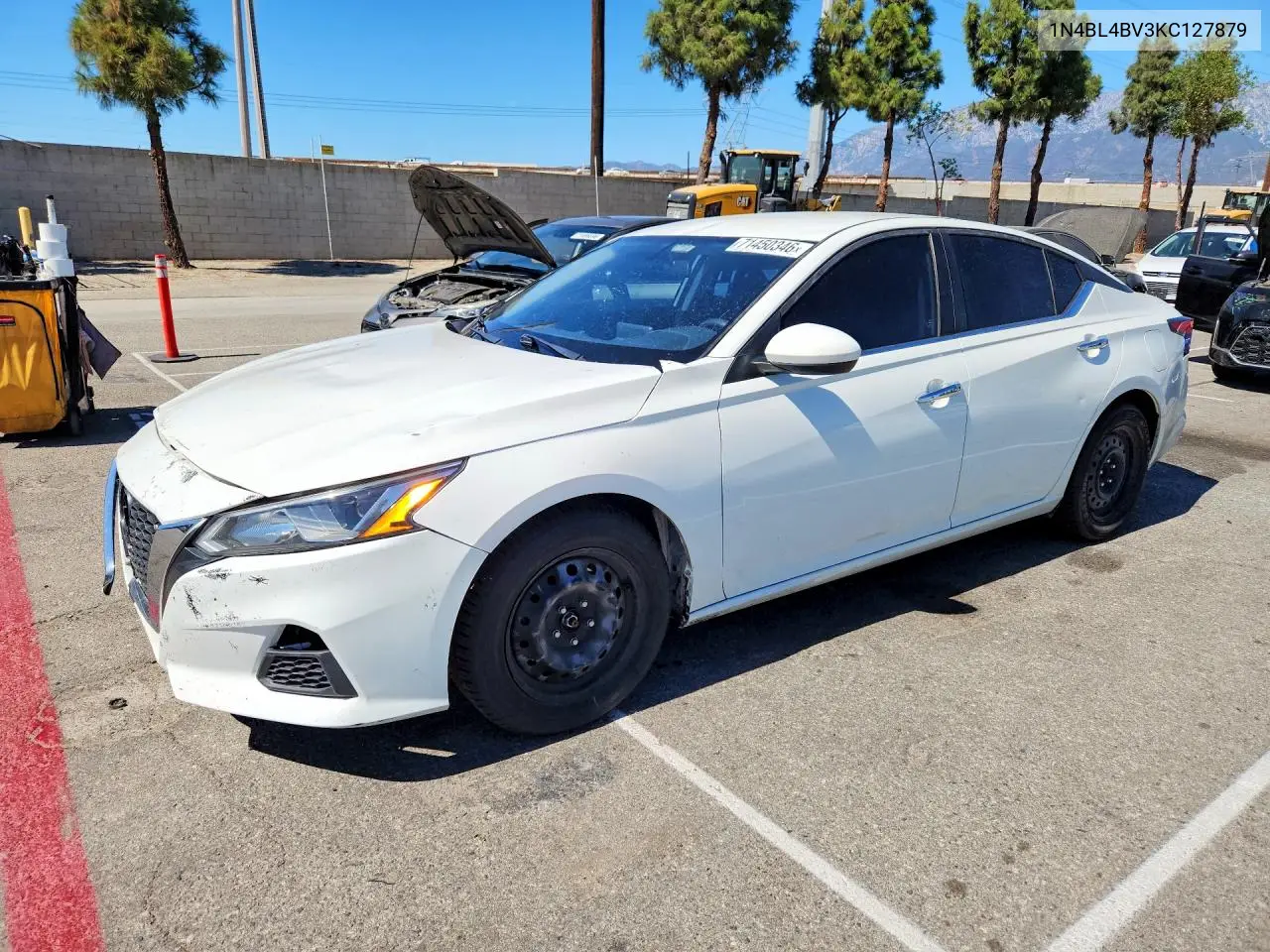NISSAN ALTIMA 2019, VIN 1N4BL4BV3KC127879