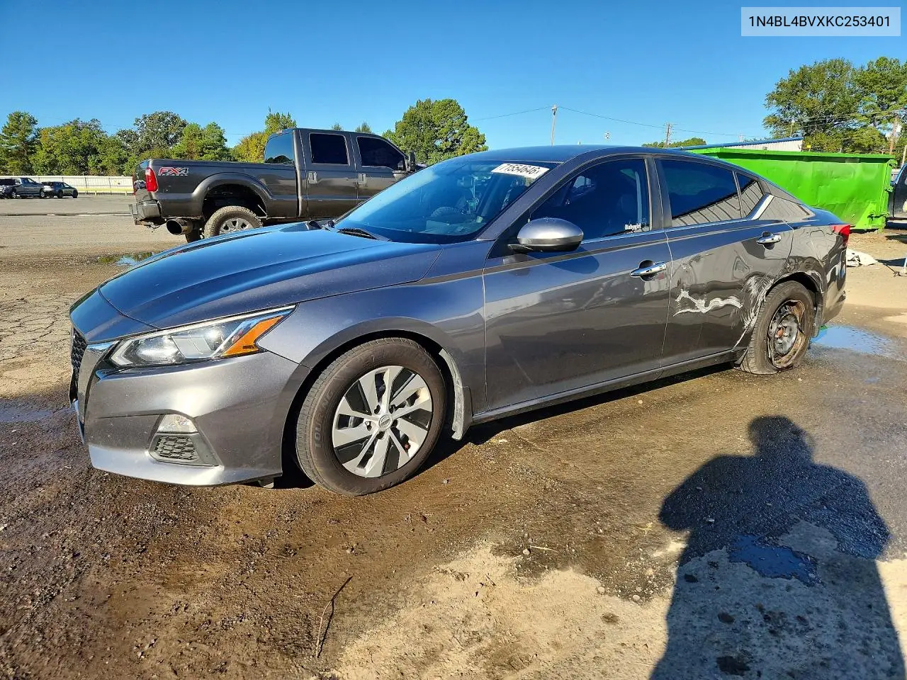 NISSAN ALTIMA 2019, VIN 1N4BL4BVXKC253401