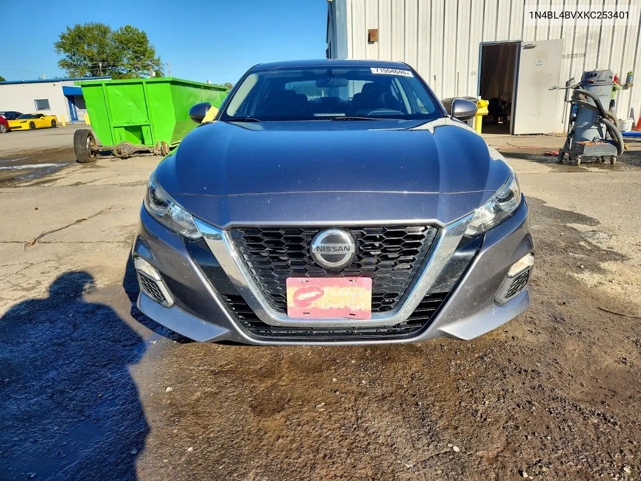 2019 NISSAN ALTIMA VIN 1N4BL4BVXKC253401 — фото 5