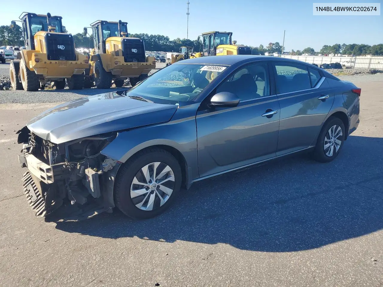 NISSAN ALTIMA 2019, VIN 1N4BL4BW9KC202674