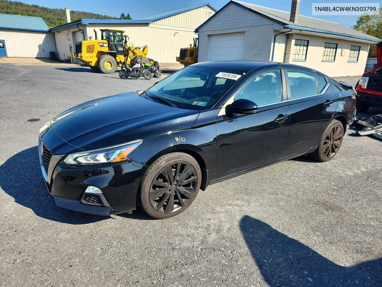 NISSAN ALTIMA 2019, VIN 1N4BL4CW4KN303799