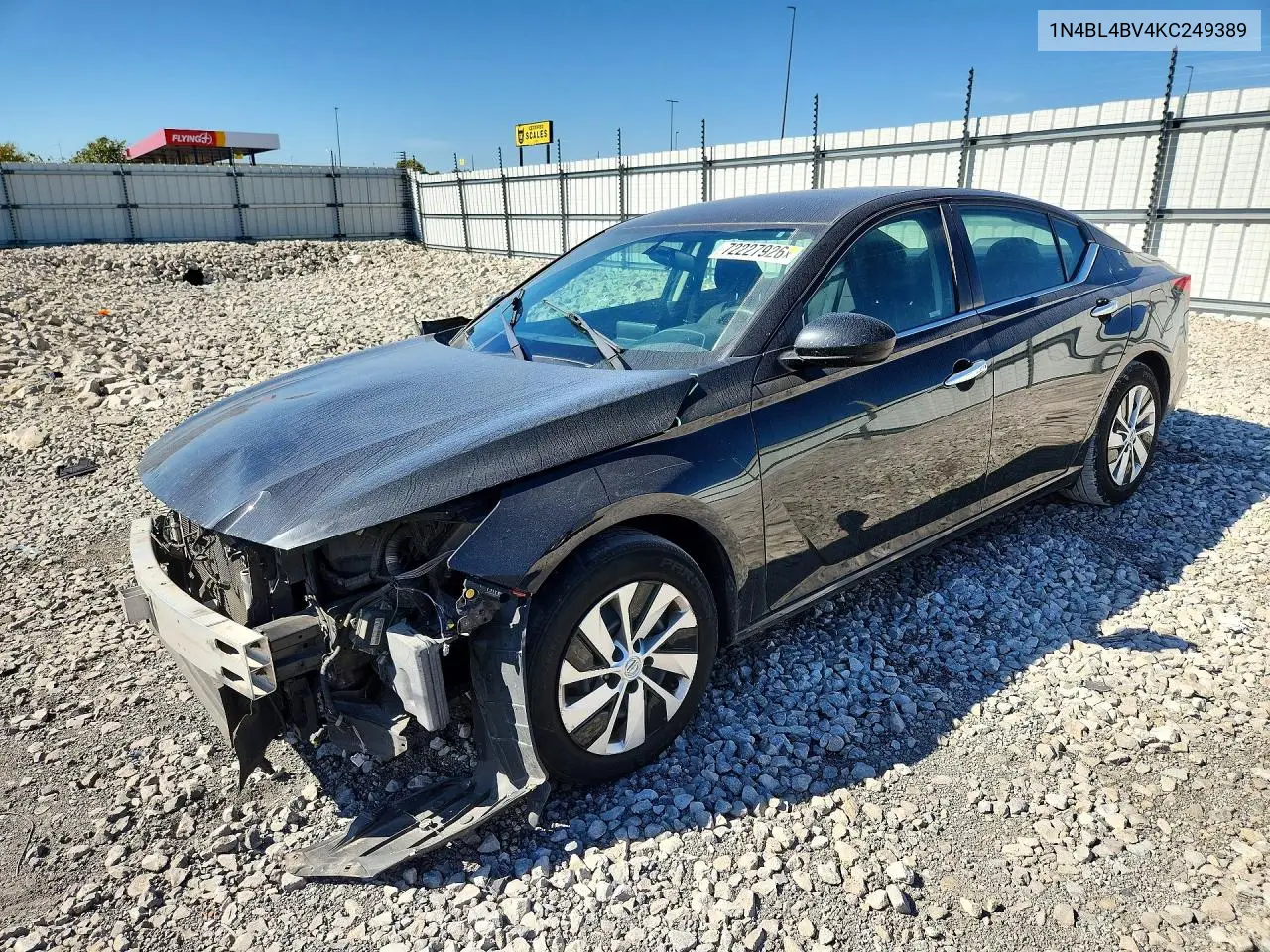 NISSAN ALTIMA 2019, VIN 1N4BL4BV4KC249389
