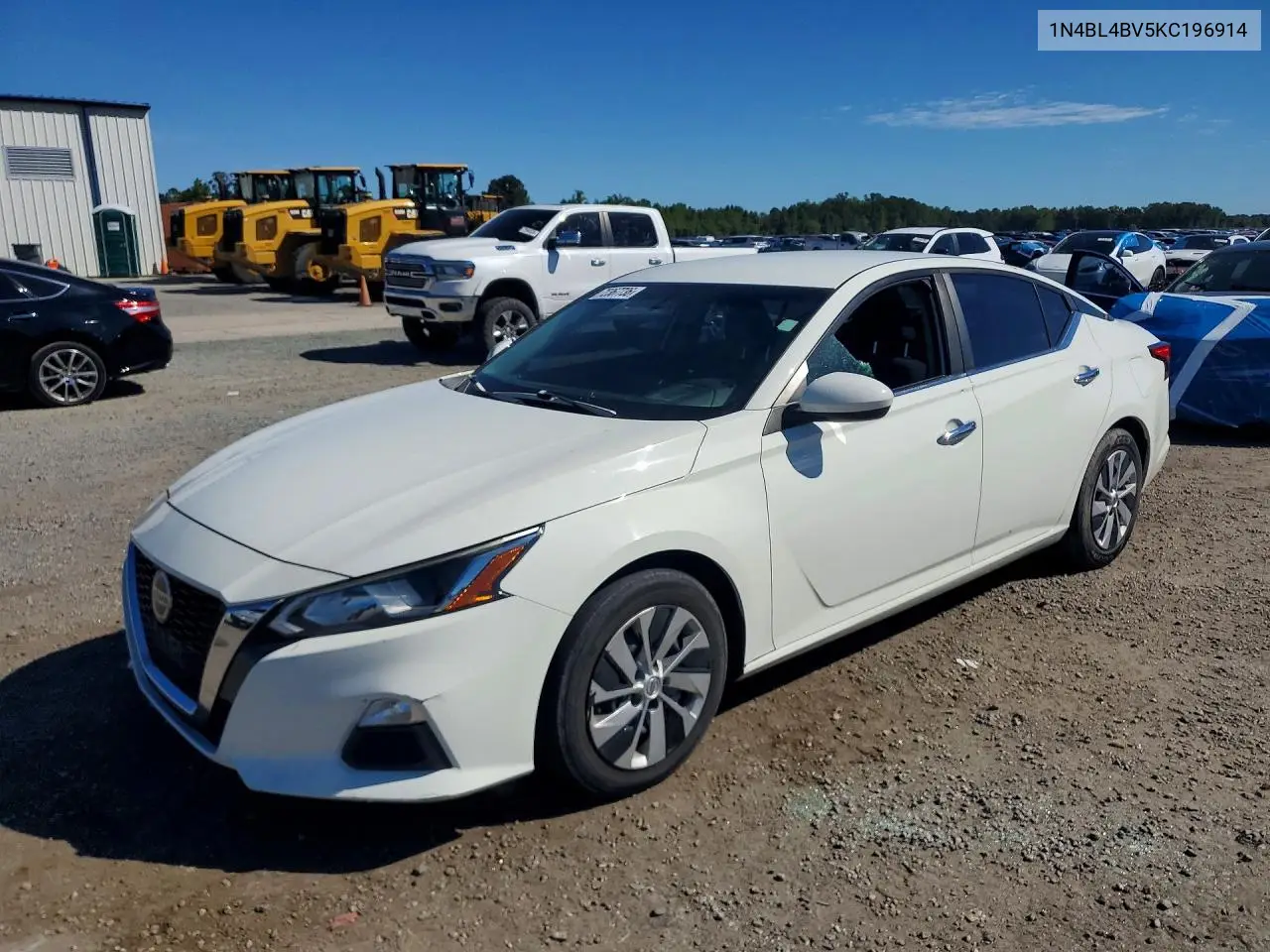 NISSAN ALTIMA 2019, VIN 1N4BL4BV5KC196914