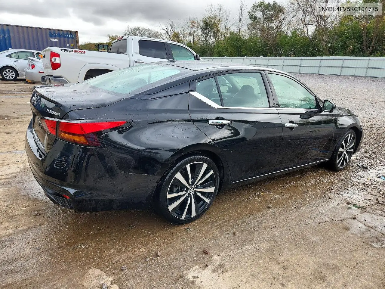 2019 NISSAN ALTIMA VIN 1N4BL4FV5KC104775 — фото 3