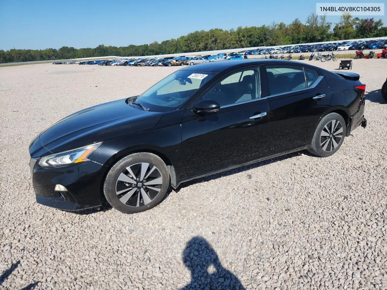NISSAN ALTIMA 2019, VIN 1N4BL4DV8KC104305