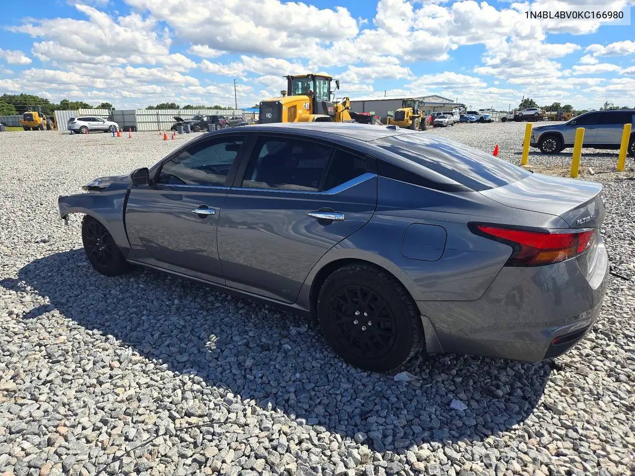 2019 NISSAN ALTIMA VIN 1N4BL4BV0KC166980 — фото 2