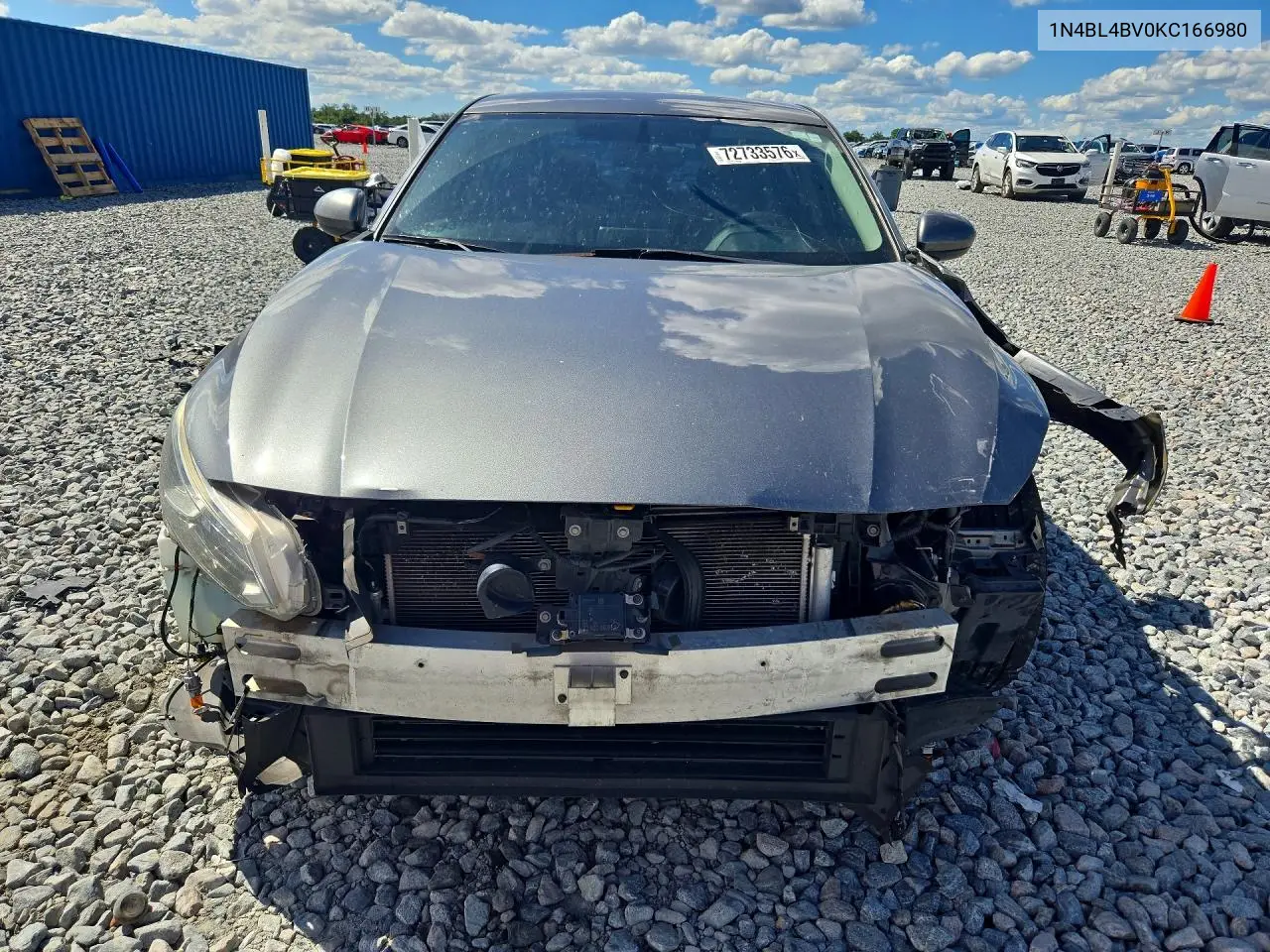 2019 NISSAN ALTIMA VIN 1N4BL4BV0KC166980 — фото 5