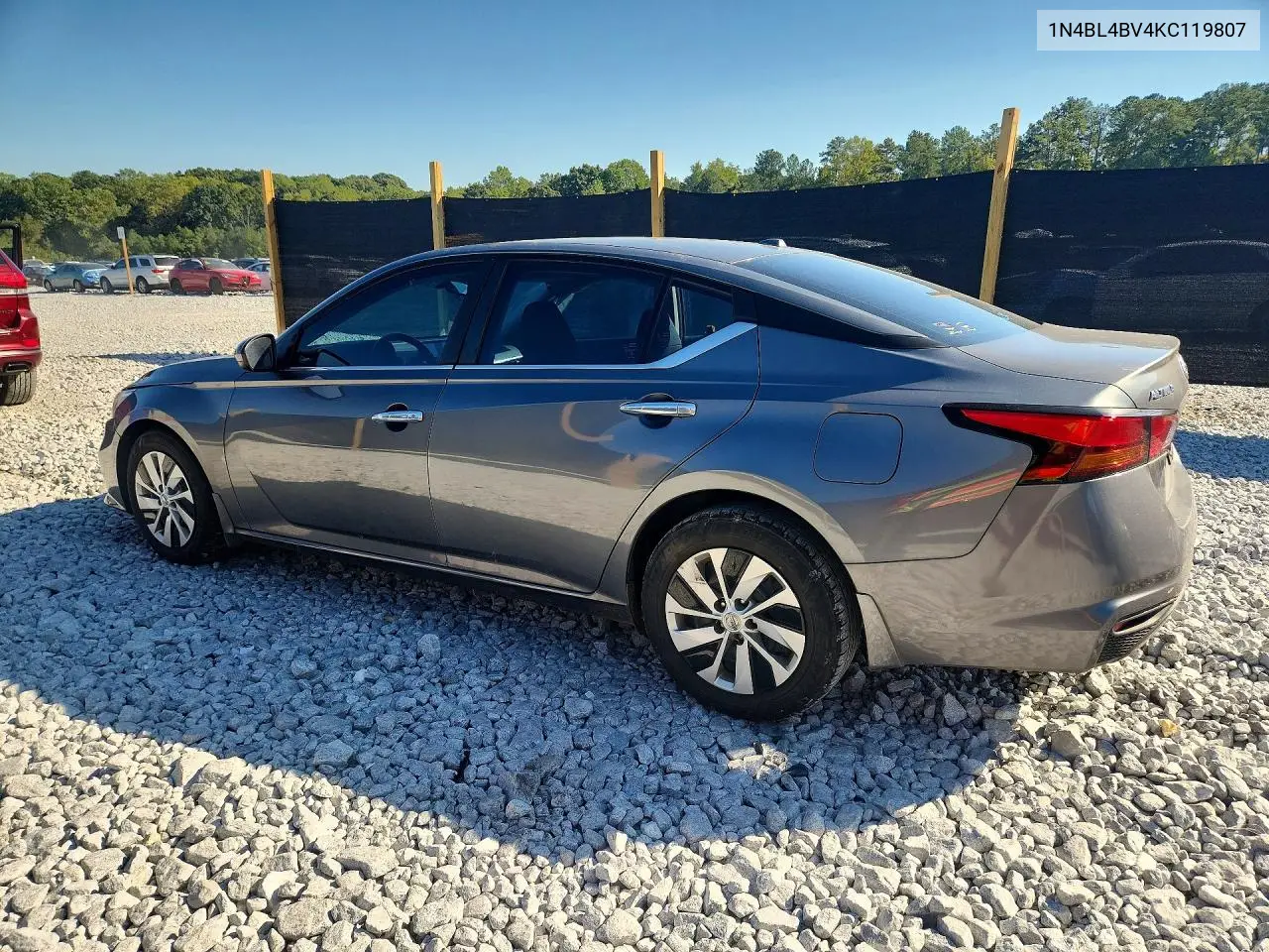 2019 NISSAN ALTIMA VIN 1N4BL4BV4KC119807 — фото 2