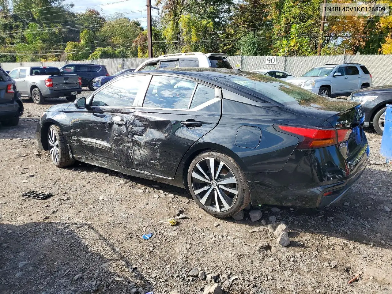 2019 NISSAN ALTIMA VIN 1N4BL4CV1KC126809 — фото 2