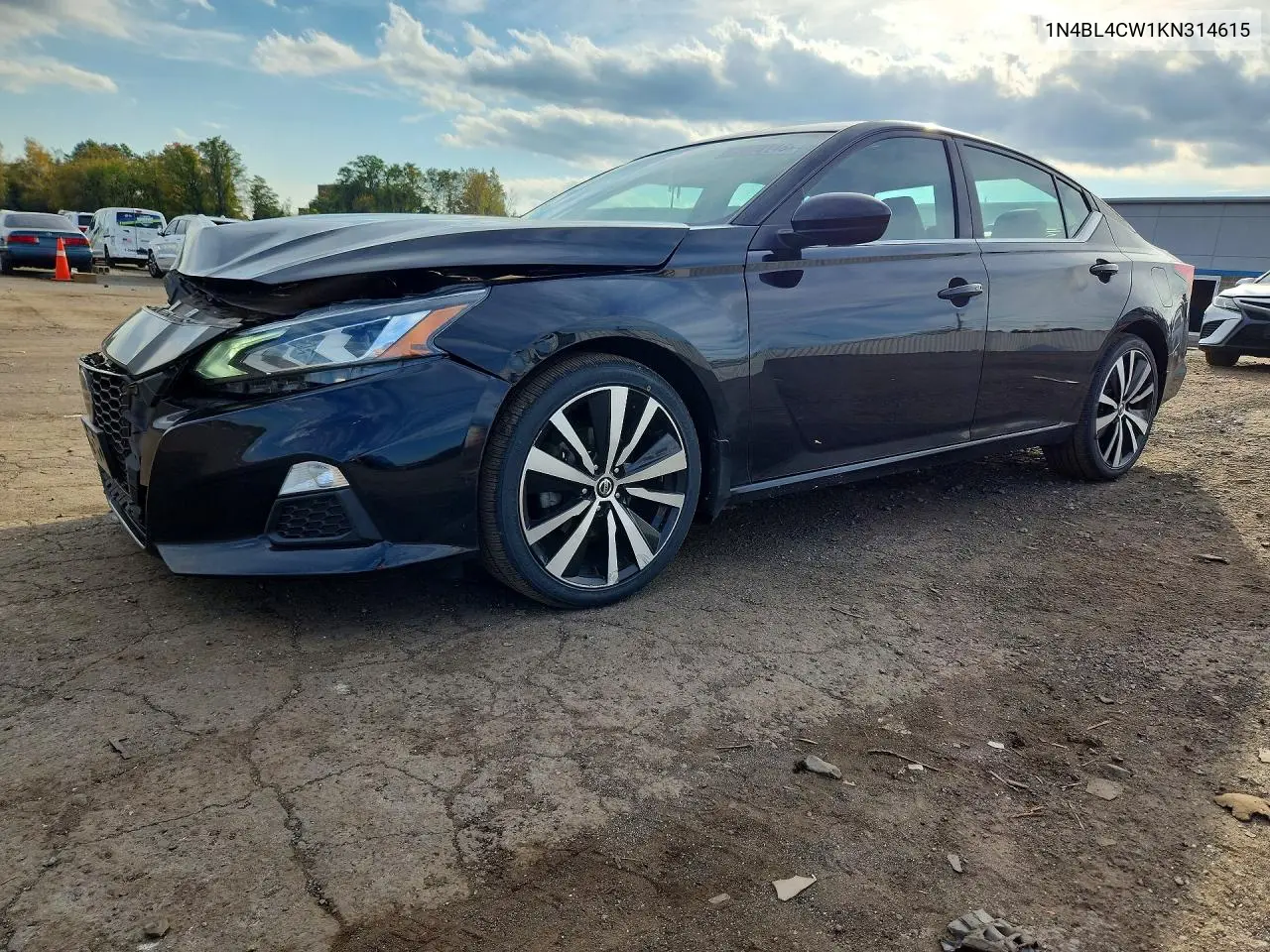 NISSAN ALTIMA 2019, VIN 1N4BL4CW1KN314615