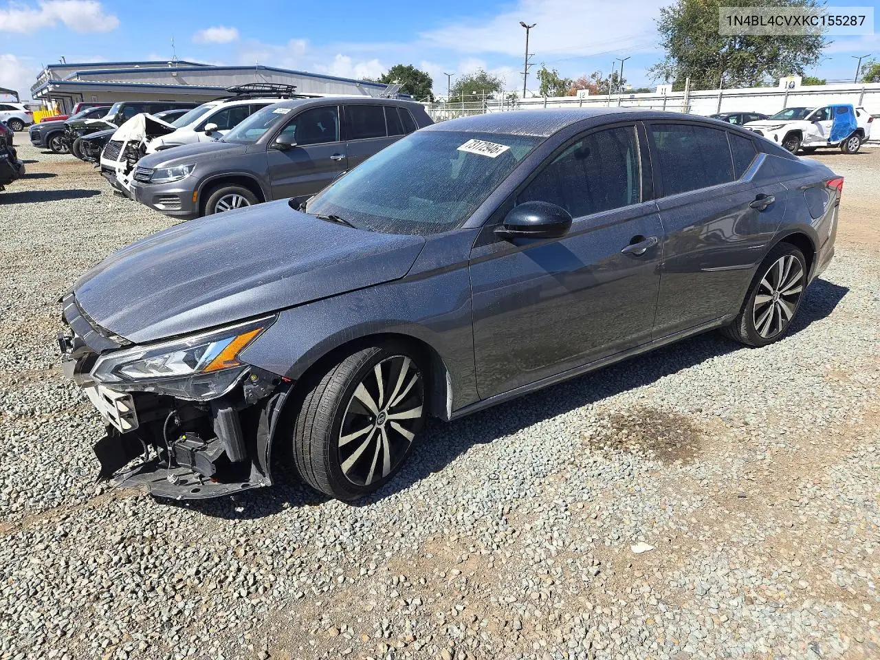 NISSAN ALTIMA 2019, VIN 1N4BL4CVXKC155287