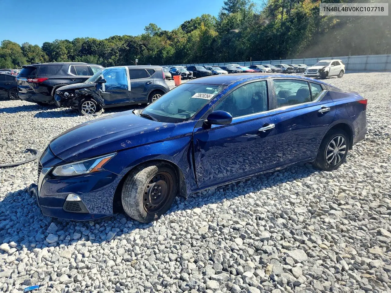 NISSAN ALTIMA 2019, VIN 1N4BL4BV0KC107718