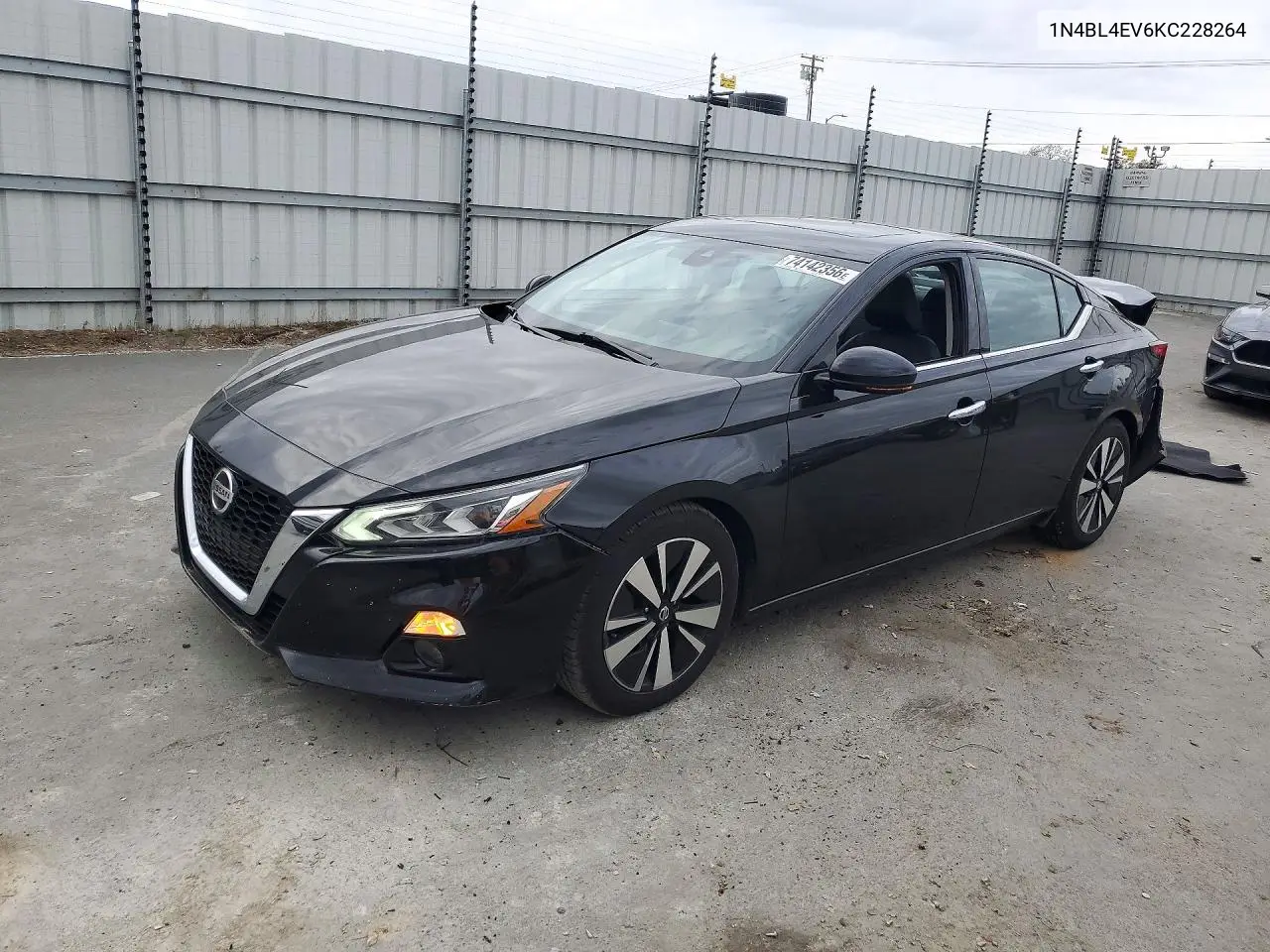 NISSAN ALTIMA 2019, VIN 1N4BL4EV6KC228264