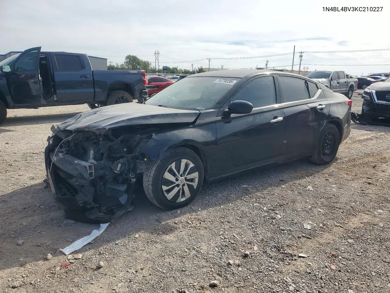 NISSAN ALTIMA 2019, VIN 1N4BL4BV3KC210227