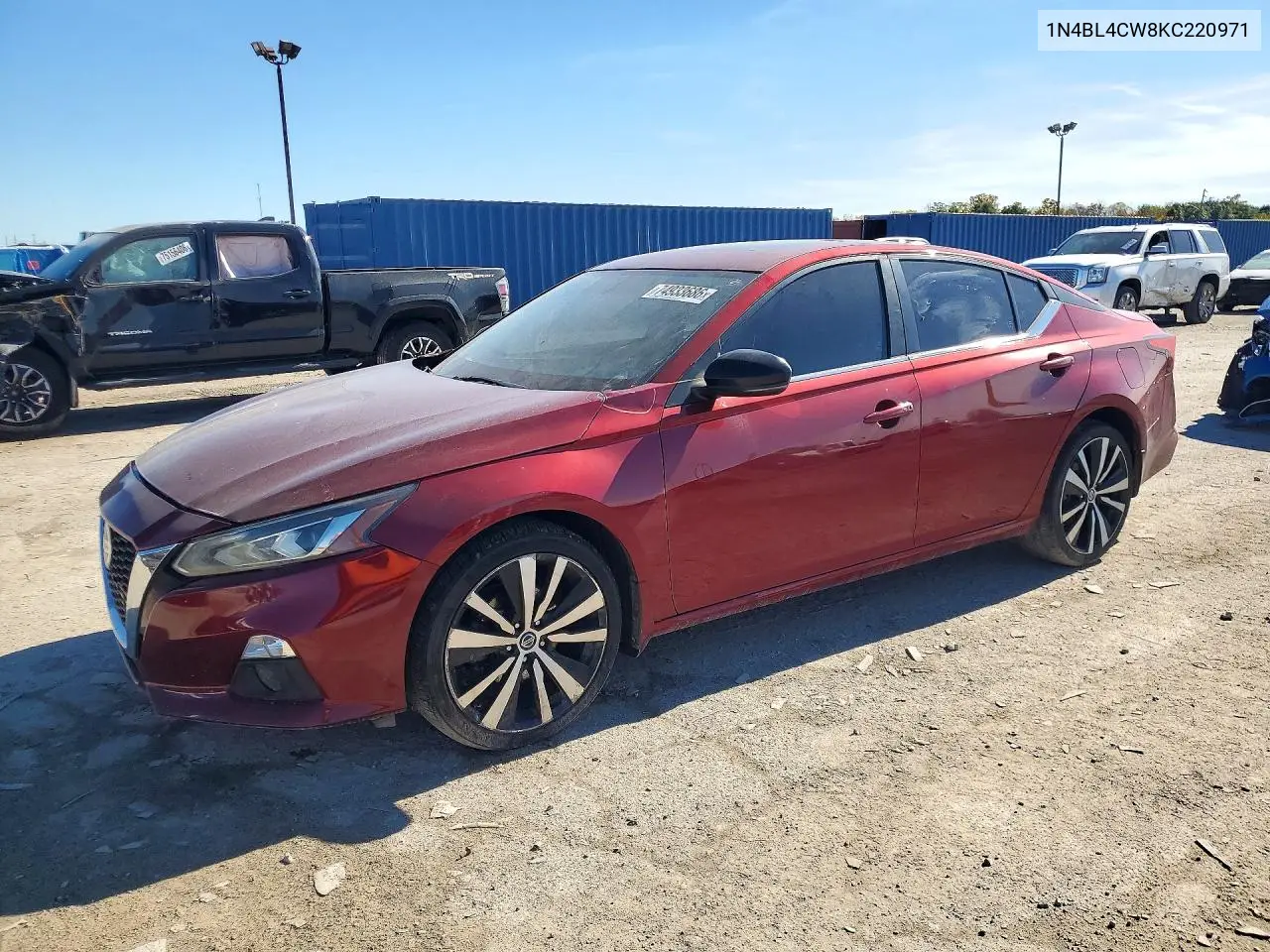 NISSAN ALTIMA 2019, VIN 1N4BL4CW8KC220971