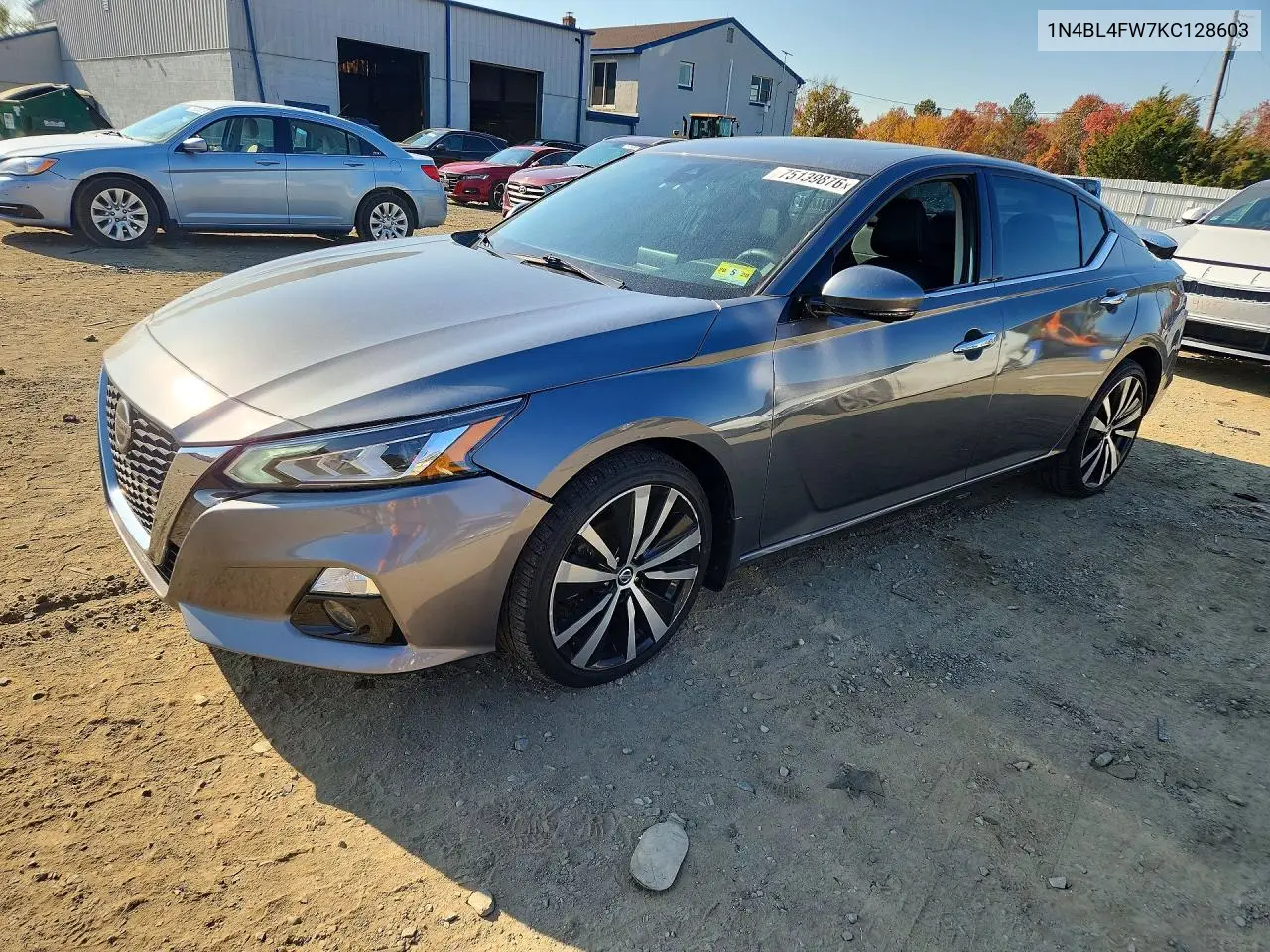 NISSAN ALTIMA 2019, VIN 1N4BL4FW7KC128603