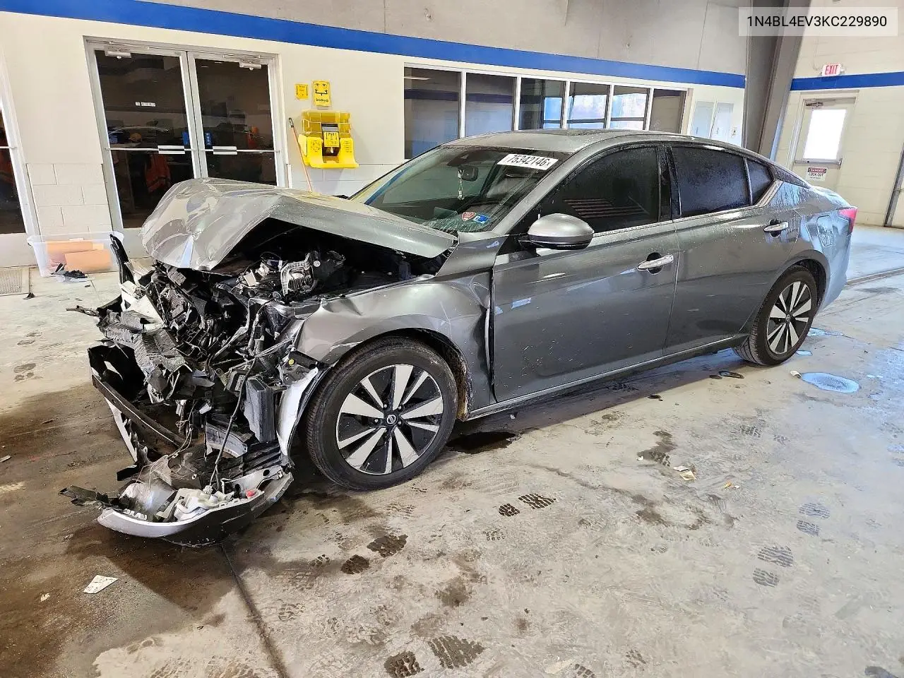 NISSAN ALTIMA 2019, VIN 1N4BL4EV3KC229890