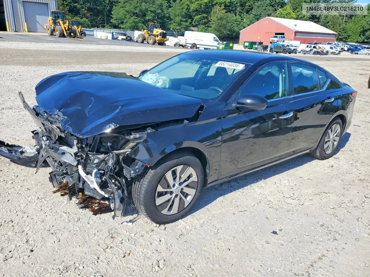 NISSAN ALTIMA 2020, VIN 1N4BL4BV3LC216210