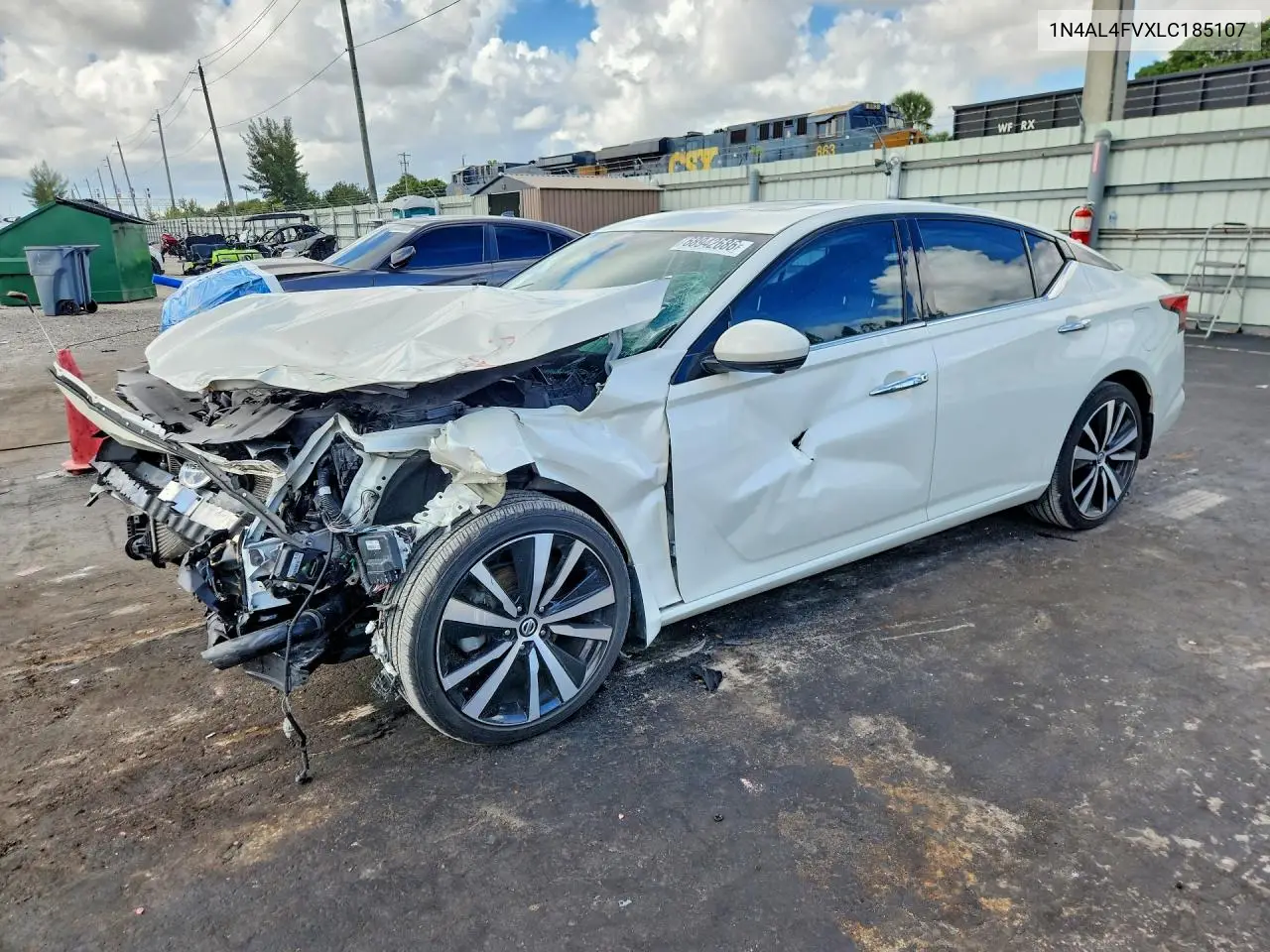 NISSAN ALTIMA 2020, VIN 1N4AL4FVXLC185107