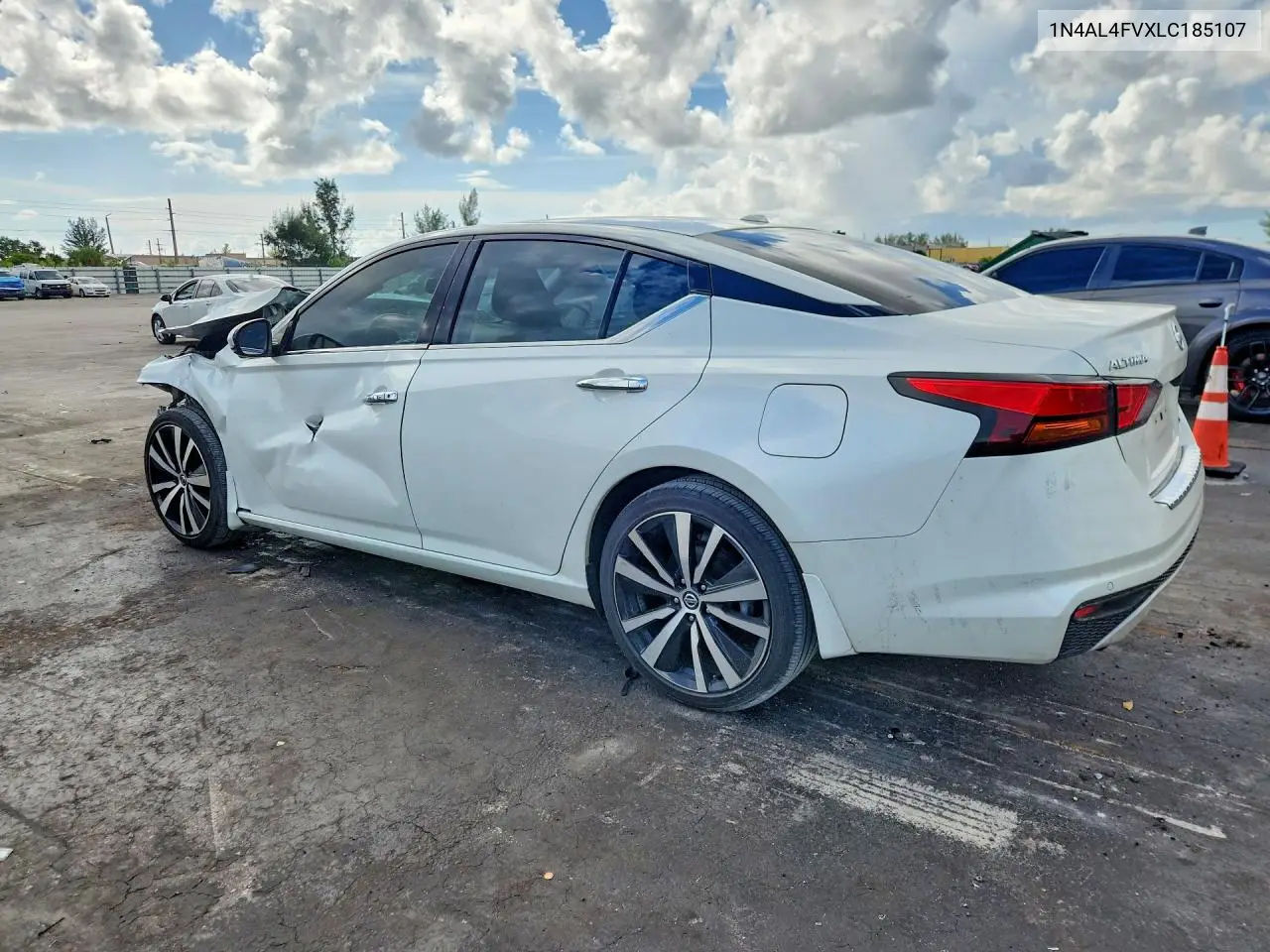 2020 NISSAN ALTIMA VIN 1N4AL4FVXLC185107 — фото 2
