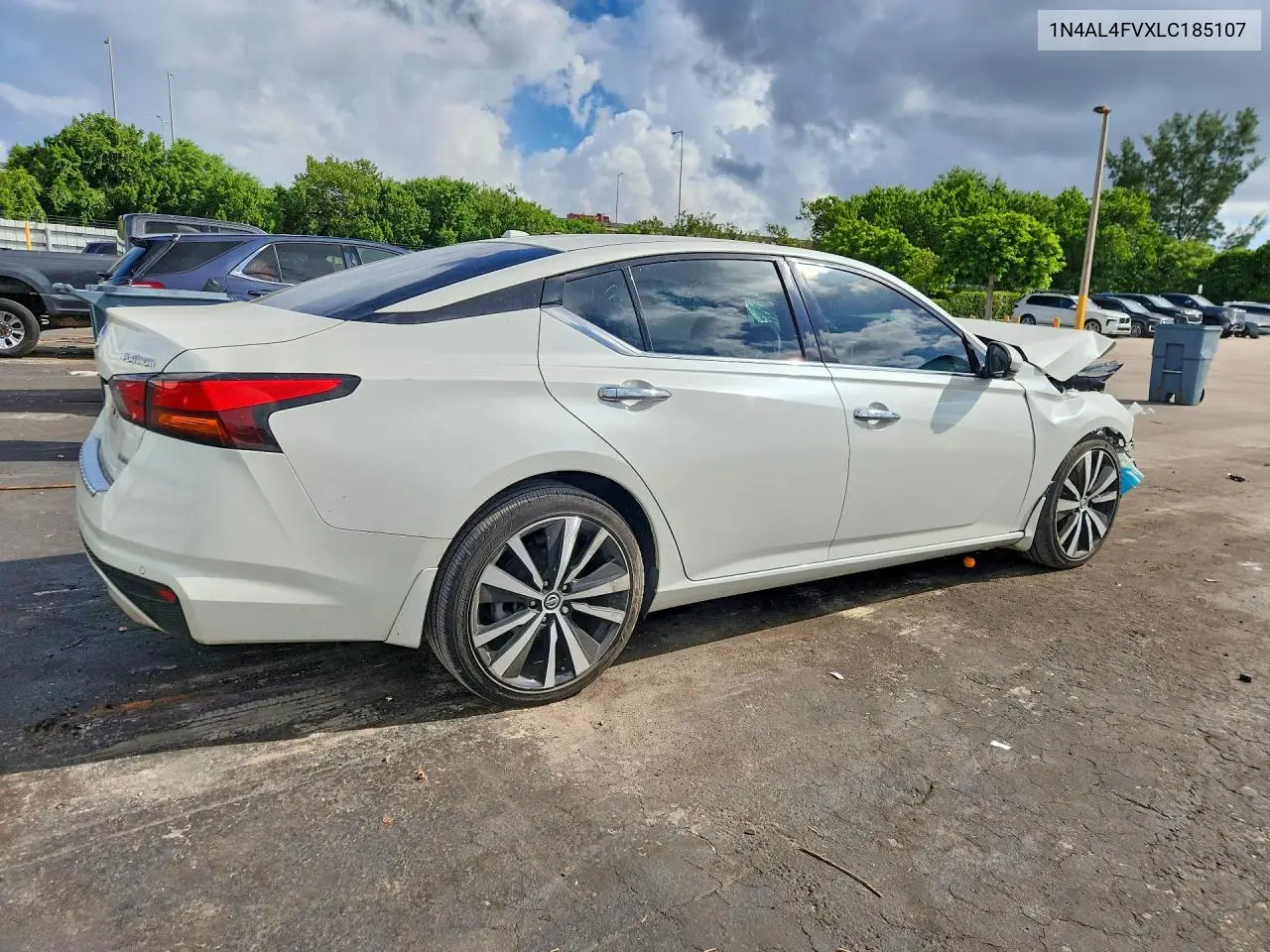 2020 NISSAN ALTIMA VIN 1N4AL4FVXLC185107 — фото 3
