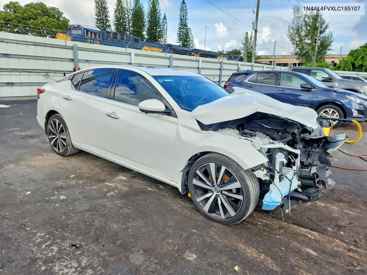 2020 NISSAN ALTIMA VIN 1N4AL4FVXLC185107 — фото 4