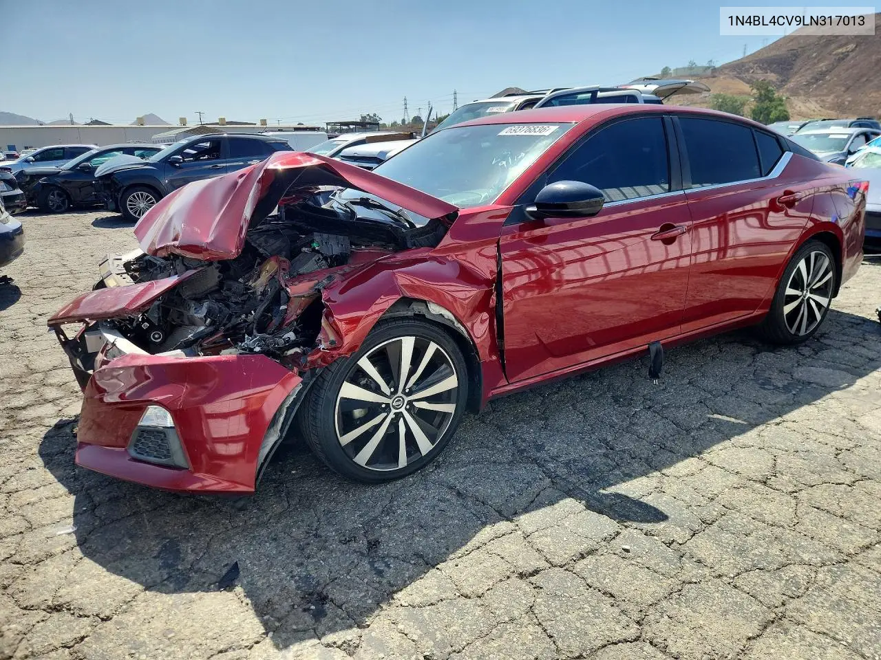 NISSAN ALTIMA 2020, VIN 1N4BL4CV9LN317013