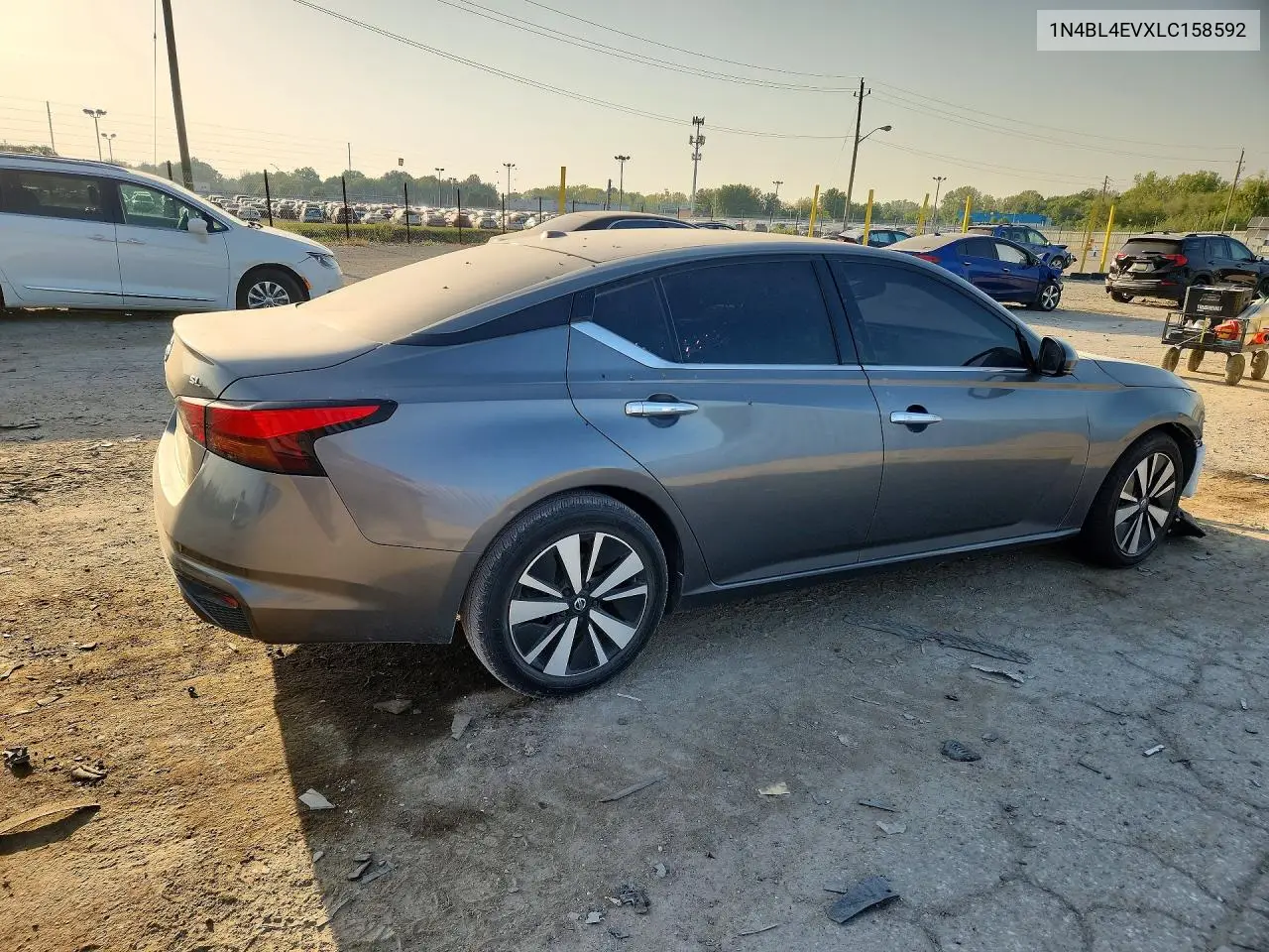 2020 NISSAN ALTIMA VIN 1N4BL4EVXLC158592 — фото 3