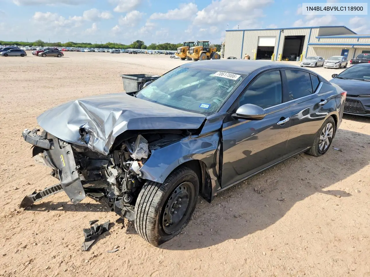 NISSAN ALTIMA 2020, VIN 1N4BL4BV9LC118900